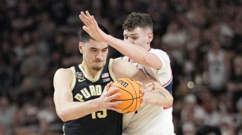 2024 NBA Draft: Top Three Destinations For Zach Edey .
